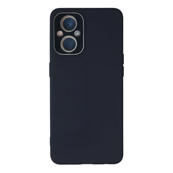 Oppo Reno 7 Lite Kılıf Lansman Glass Kapak - Lacivert ürün görseli 1