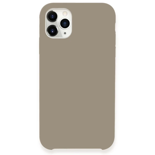 iPhone 11 Pro Kılıf Lansman Legant Silikon - Bej ürün görseli 1