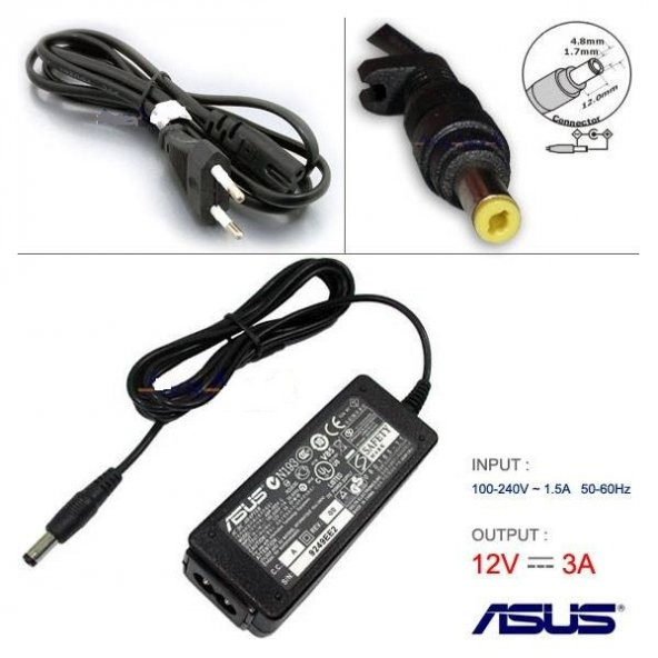 12 Volt 3 Amper Dc Adaptör ürün görseli 1