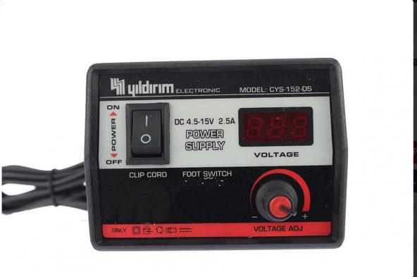 Ayarlı Güç Kaynağı 0-15 volt 2.5 amper ürün görseli 1