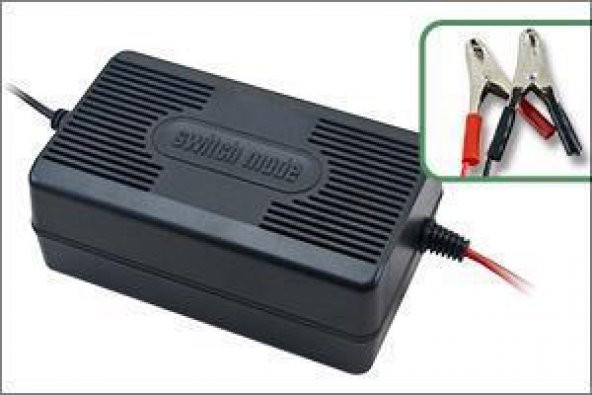 Akü Şarj Adaptörü 13.8 Volt  4 amper ürün görseli 1