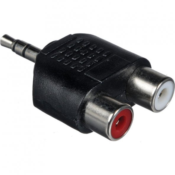 1 Stereo Erkek 2 Rca Dişi Çevirici 5 adet ürün görseli 1