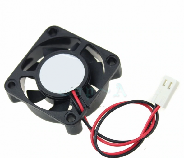 4 cm Fan 12 Volt 10 mm 2 pin ürün görseli 1