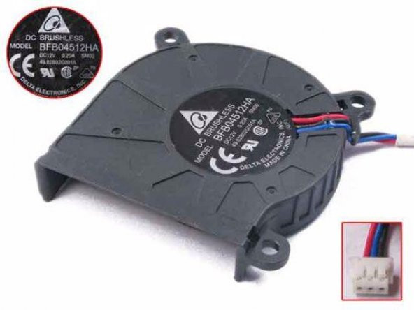 Salyangoz fan 45x45x10 mm 12 volt 0.20 amper ürün görseli 1