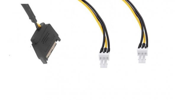 Sata to 2X3 pin Fan Çevirici ürün görseli 1