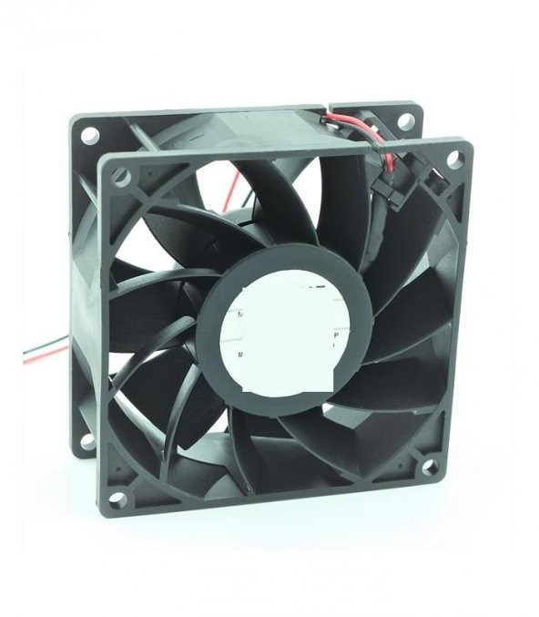24 Volt Fan 8 cm 25 mm 2 Pin ürün görseli 1