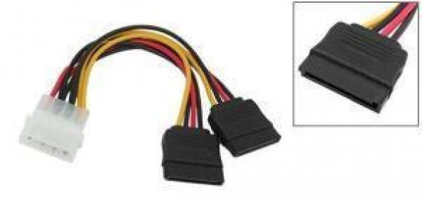 SATA POWER KABLO (2 Lİ) ürün görseli 1