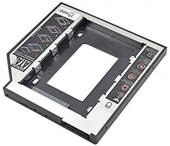 SATA to SATA 9.5mm Notebook Ekstra Hdd Yuvası ürün görseli 1