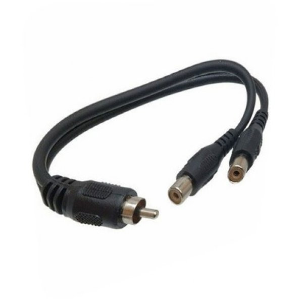 Rca Çoklayıcı Kablo (1 erkek 2 dişi) ürün görseli 1