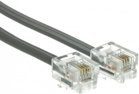 4 pin Telefon Kablosu 15 metre ürün görseli 1