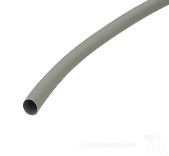 Daralan Makaron 6.4 mm Gri 1 mt ürün görseli 1