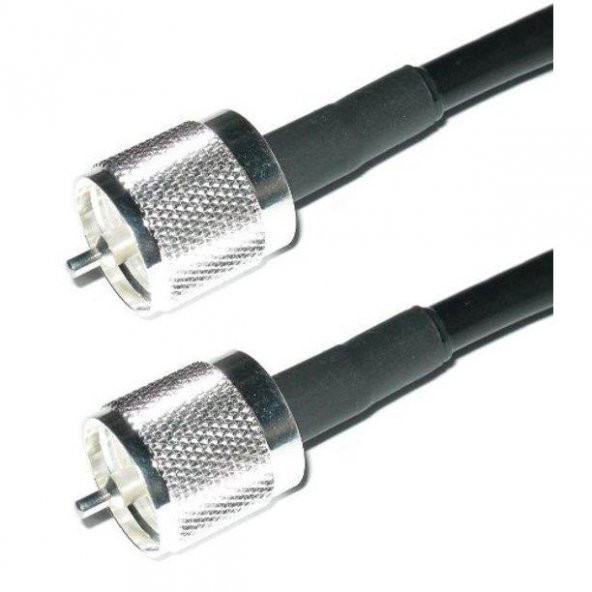 Pl-259 Uhf Erkek-Erkek Kablo 2 Metre ürün görseli 1