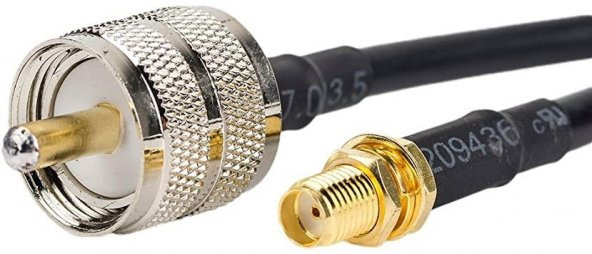 Pl-259 Uhf Erkek-Sma Dişi Kablo 5 Metre ürün görseli 1