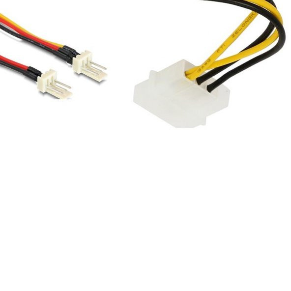 Molex to 4 pin Fan Çoklayıcı 2 li ürün görseli 1