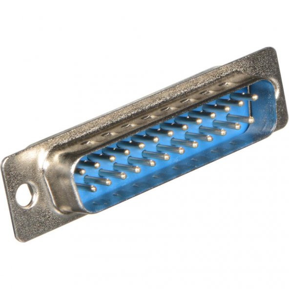 25 pin erkek d-sub konnektör+kapak - Resim 2
