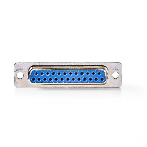 25 Pin Dişi D-Sub Konnektör+kapak - Resim 2