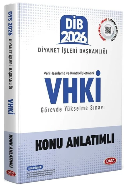 Data 2026 GYS DİB Diyanet İşleri Başkanlığı VHKİ Konu Anlatımlı Görevde Yükselme Data Yayınları ürün görseli 1