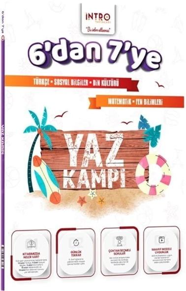 İntro 6 dan 7 ye Tüm Dersler Yaz Kampı İntro Yayınları ürün görseli 1