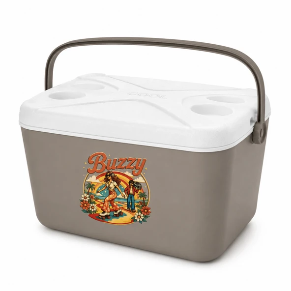Kale Termos 15 LT BUZZY RETRO BUZLUK TERMOS (1177 COOLER BOX) ürün görseli 1