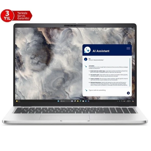 DELL NB PRO 16 ULTRA5 235U 32GB 512SSD DOS BTO106_PC16250_U (3 YIL YERİNDE GARANTİ) ürün görseli 1