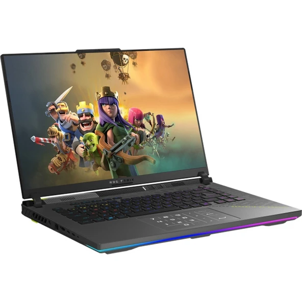 Asus Rog Strix G16 Ryzen 9 8940HX RTX 5050 8GB Gaming Laptop 40GB RAM 4TB SSD 16" FHD+ 165Hz FreeDOS + Per4 Çanta G614PHRV056P325 ürün görseli 1