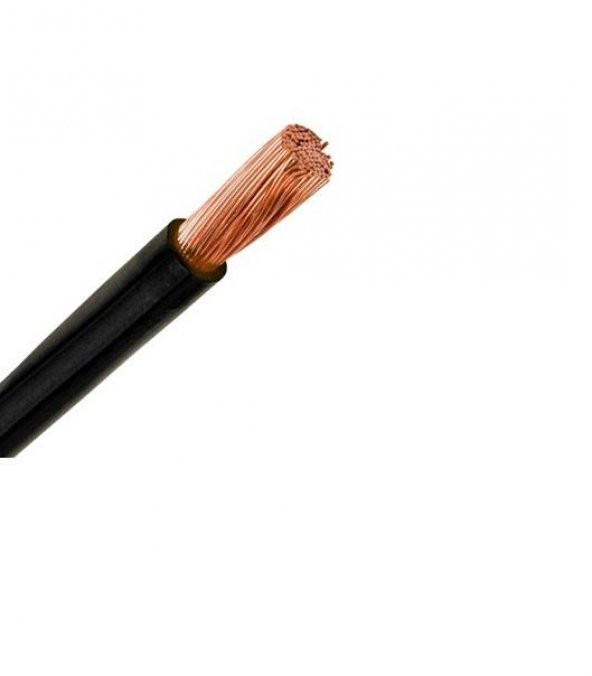 Yumuşak Silikon Nyaf Kablo 1.5mm  Siyah1 mt ürün görseli 1
