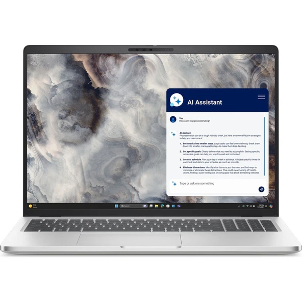 Dell Pro 16 BTO107_PC16250A012 Ultra7 255U 16GB 1tbssd 16" Fhd+ W11P Dizüstü Bilgisayar ürün görseli 1
