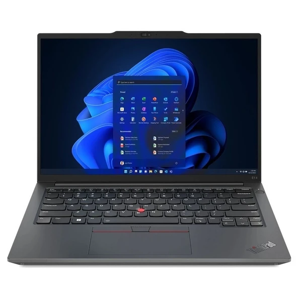 Lenovo Thinkpad E14 Gen6 İntel Core Ultra 7 155H 16GB 512GB SSD Freedos 14" Wuxga IPS Taşınabilir Bilgisayar 21M70091TXA58 ürün görseli 1