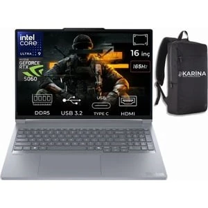 Lenovo Thinkbook 16P G6 Iax Ultra 9 275HX 21R0001JTX-K46 64GB 4tb RTX5060 8gb W11PRO 16" 3.2k 165Hz IPS Gaming Notebook & Karina Çanta ürün görseli 1
