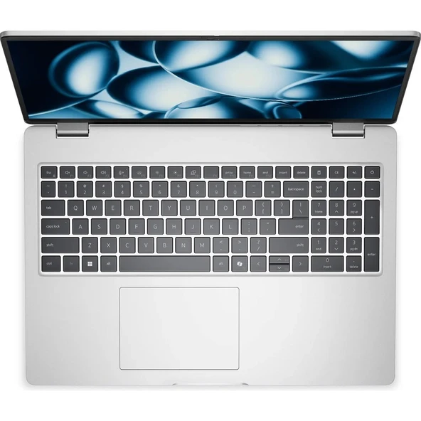 Dell Pro 16 Core Ultra 7 255U Notebook 16GB RAM 512GB SSD 16" FHD+ Win11 Pro + Per4 Çanta BTO107PC16250P407 ürün görseli 1