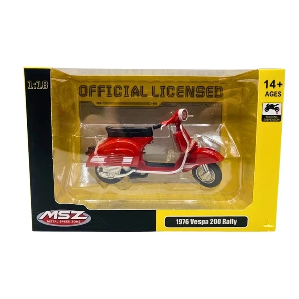 1/18 Weber 1976 200 Rally Model Motosiklet ürün görseli 1