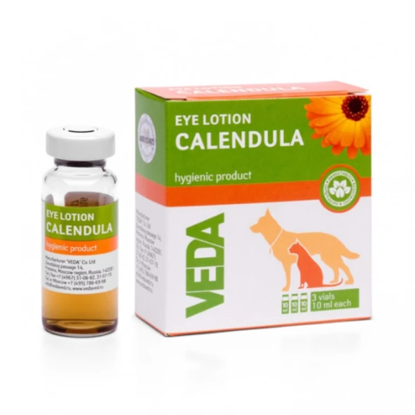 Veda Calendula Eye Lotion 3x10 ml ürün görseli 1