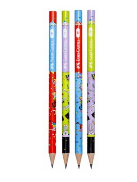 Faber Castell Circus Kurşun Kalem 2B - 5 adet ürün görseli 1