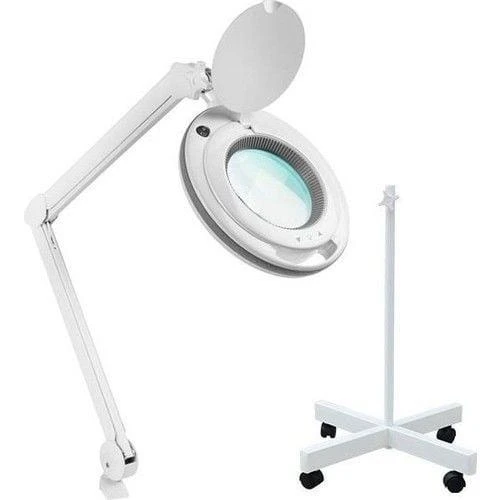 Loyka Ayarlanabilir Ayaklı Led Işık Seviyeli Masaüstü Büyüteç (5X-90Led) ürün görseli 1