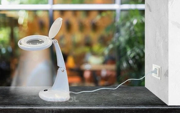 Led Işıklı Masaüstü Büyüteç 3X - 2015 - Resim 2
