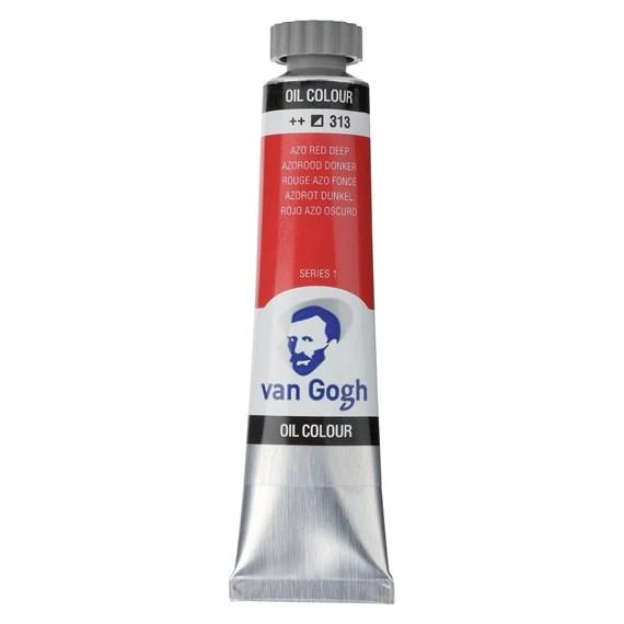 Van Gogh 40 Ml seri no 313 Yağlı Boya Azo Red Deep ürün görseli 1