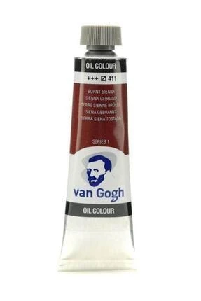 Talens Van Gogh Yağlı Boya 40 ml. 411 Burnt Sienna ürün görseli 1