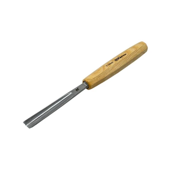 Rox Wood 0136 Premium Oluklu Iskarpela 14 mm | Karbon Çelik Geniş Kanal Ahşap Oyma Keskisi ürün görseli 1