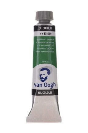 Van Gogh 40ml Yağlı Boya 619 Permanent Green Deep ürün görseli 1
