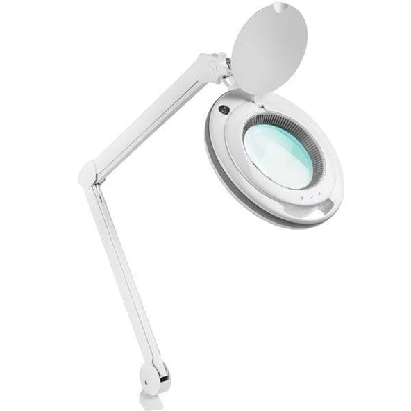 Loyka Ayarlanabilir Led Işık Seviyeli Masaüstü Büyüteç (5X-90Led) ürün görseli 1
