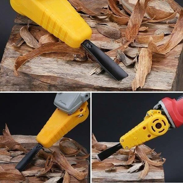Taşlama Makinesi Iskarpela Aparatı | Keski Adaptörü 115 mm | Rox Wood 0096 ürün görseli 1