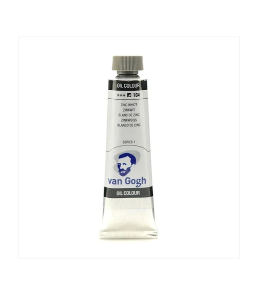 Van Gogh Talens Yağlı Boya 40 Ml. 104 Zinc White 104 ürün görseli 1