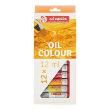 Talens Art Creation Expression Oil Colour Yağlıboya 12 ml 12'li Set ürün görseli 1