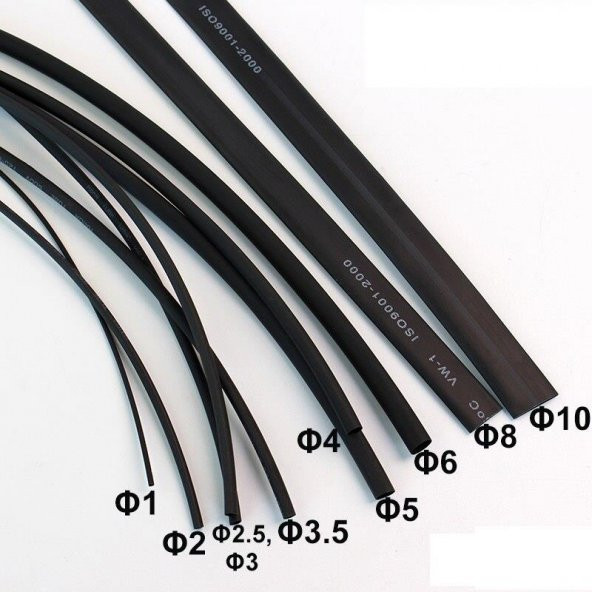 Daralan Makaron 2.4 mm 5 Metre - Resim 2