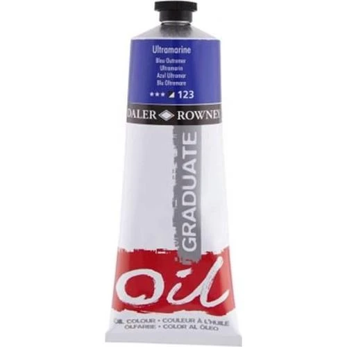 Daler Rowney Graduate 123 Yağlı Boya 200 ml  Ultmarine ürün görseli 1