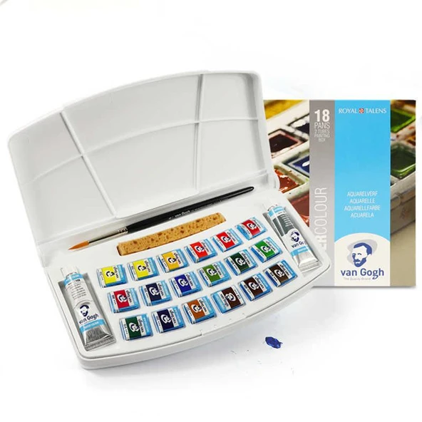 Talens Van Gogh Tablet Sulu Boya 18 Renk + 2 Renk 10 ml ürün görseli 1
