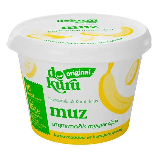 Dokuru Original Muz Atıştırmalık Meyve Cipsi 30gr ürün görseli 1