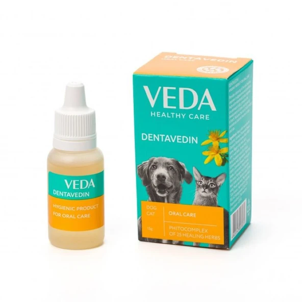 Veda Oral Care Dentavedin Kedi Köpek Temizleme Losyonu 15 Gr ürün görseli 1