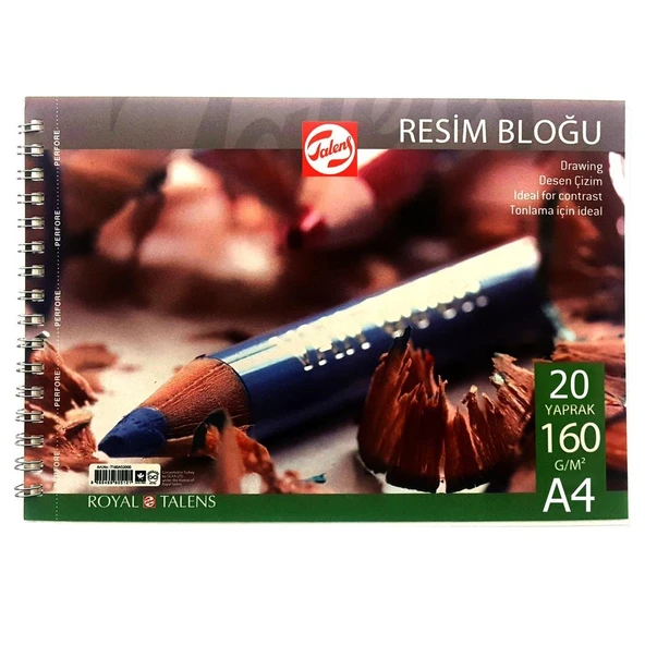 TALENS SKETCH-ESKİZ A4 20 YAPRAK 21x29.7 160 g/m DEFTER ürün görseli 1