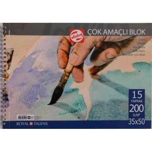 TALENS SKETCH-ESKİZ 15 YAPRAK 25x35 200 g/m DEFTER ürün görseli 1